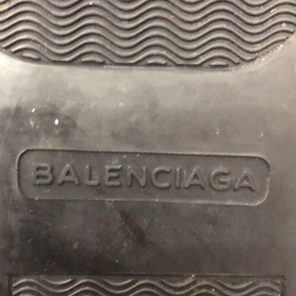 BALENCIAGA GREY LEATHER HIGH ARENA SNEAKERS MENS SIZE 45 - Picture 6 of 16